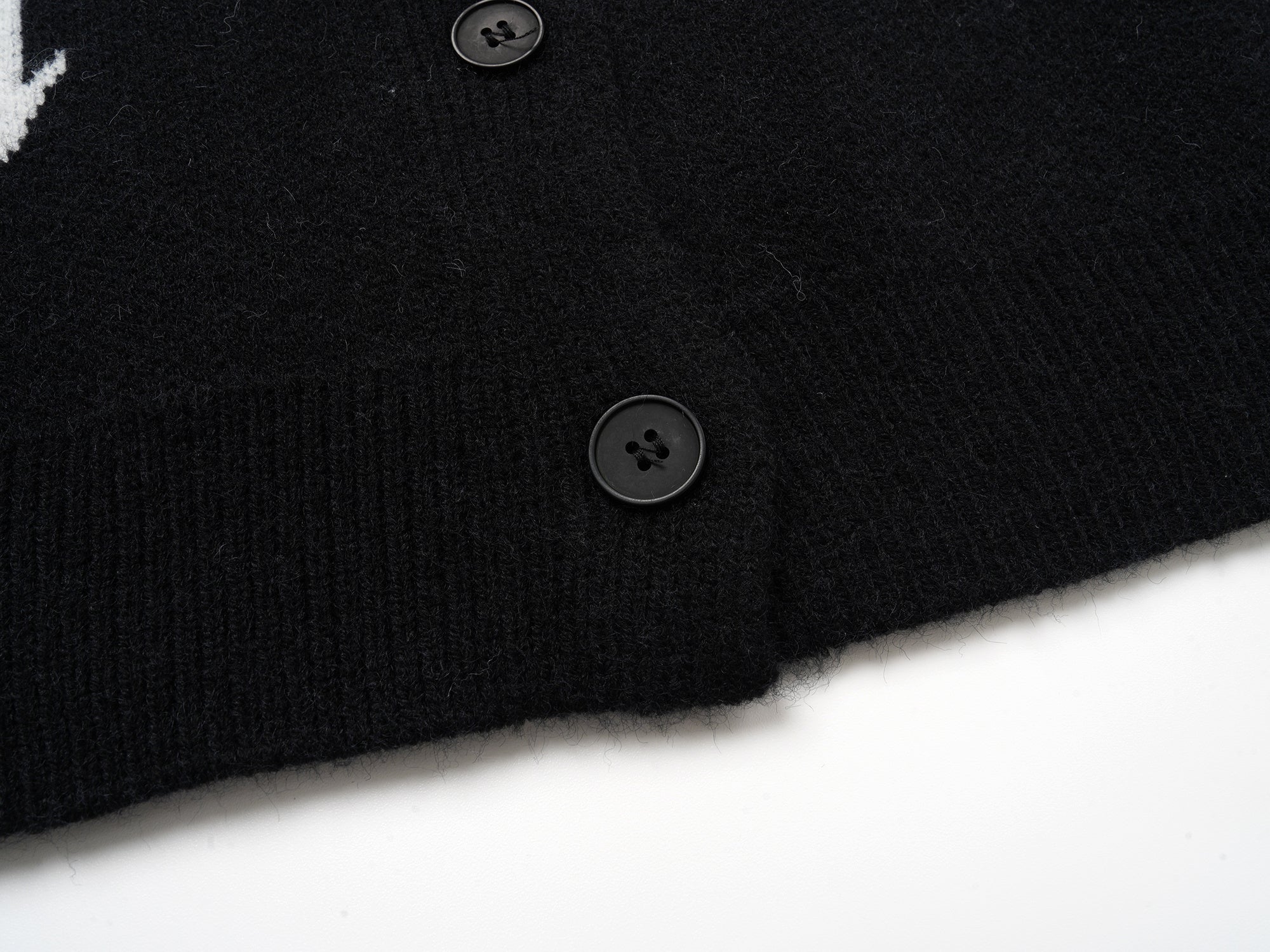 3-6-5.shop Classic Retro Patch Knit Cardigan