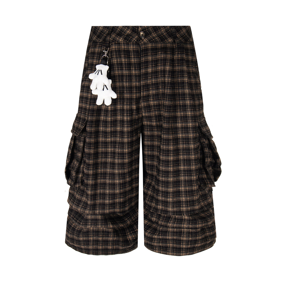 3-6-5.shop Plaid Cargo Shorts
