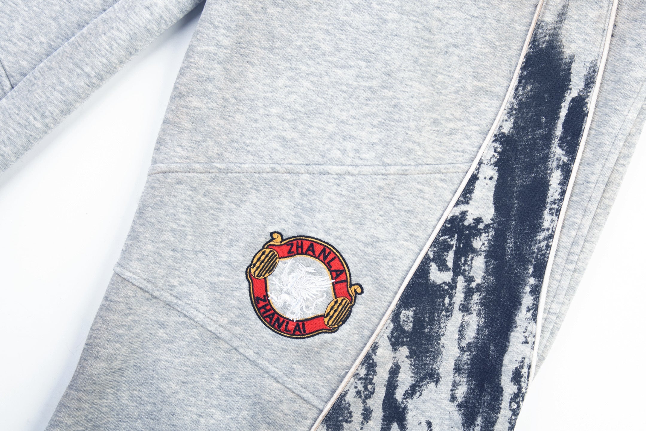 3-6-5.shop Tech Panel Wide-Leg Sweatpants