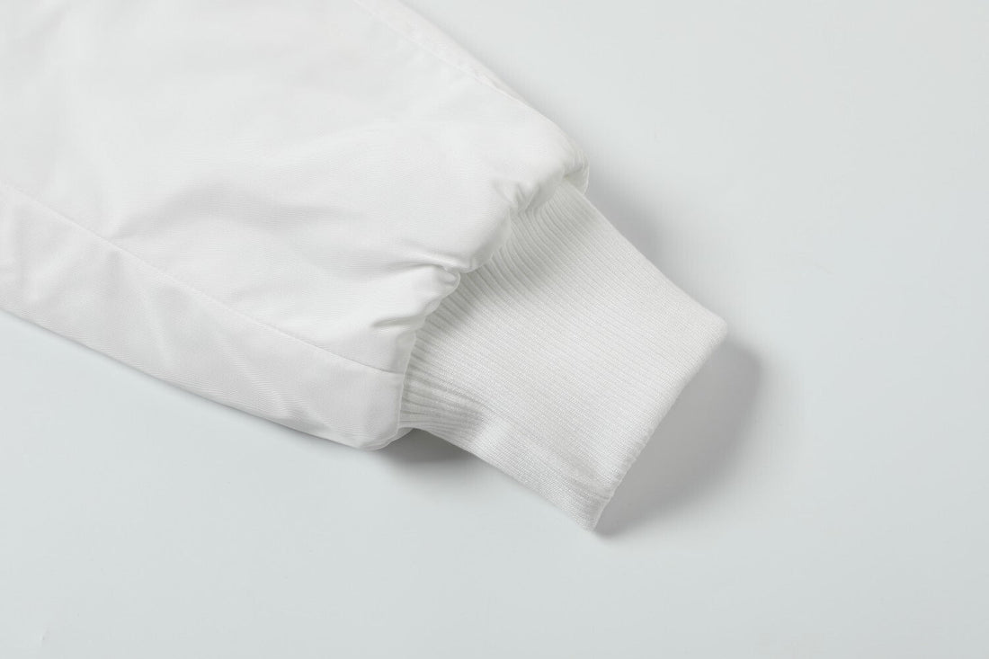 3-6-5.shop Faux Fur Hooded Bomber Jacket