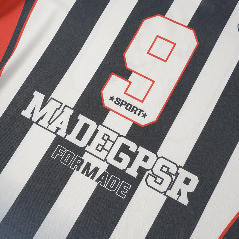 3-6-5.shop Vertical Stripe Number Performance Jersey