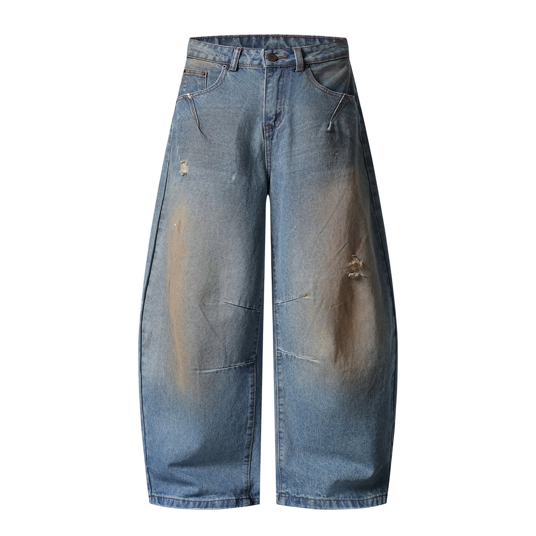 3-6-5.shop Vintage Washed Distressed Jeans
