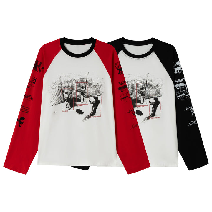 3-6-5.shop Graphic Raglan Long-Sleeve T-Shirt