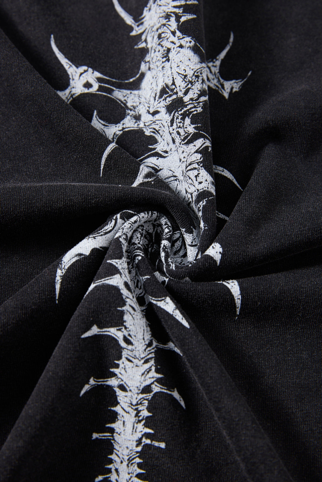 3-6-5.shop Spine Graphic Washed T-Shirt