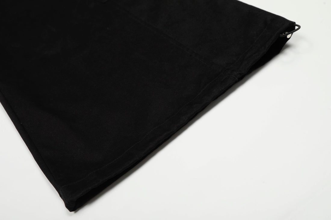 3-6-5.shop Studded Utility Wide-Leg Pants