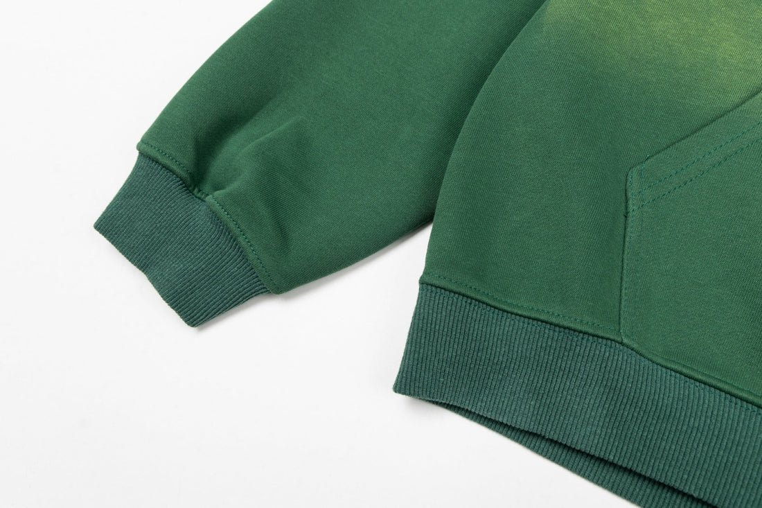 3-6-5.shop Crest Patch Zip-Up Hoodie