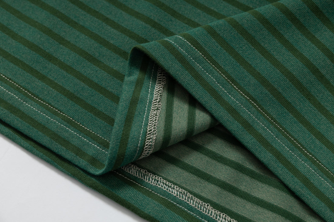 3-6-5.shop Striped Long Sleeve Tee