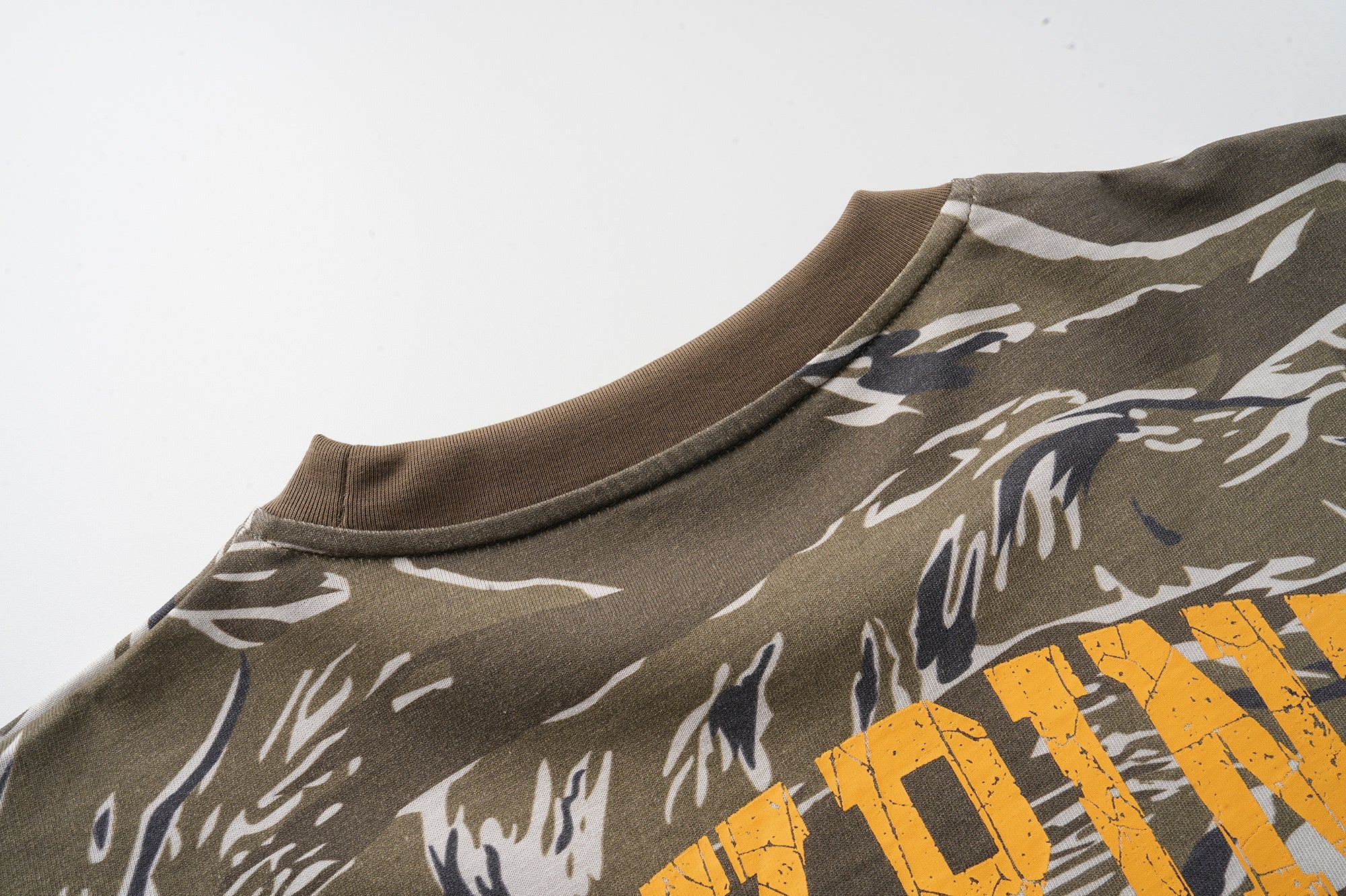 3-6-5.shop Camo Layered Long Sleeve Tee*