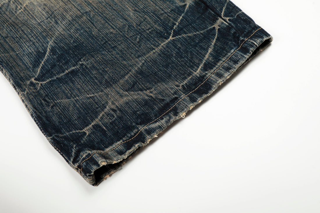 3-6-5.shop Vintage Washed Loose Denim Pants