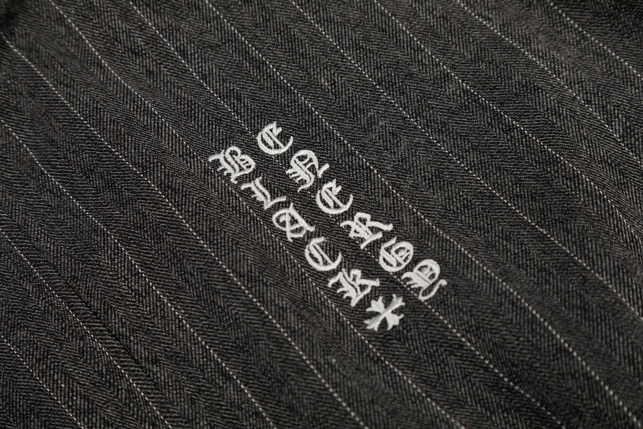3-6-5.shop Pinstripe Track Zip Jacket