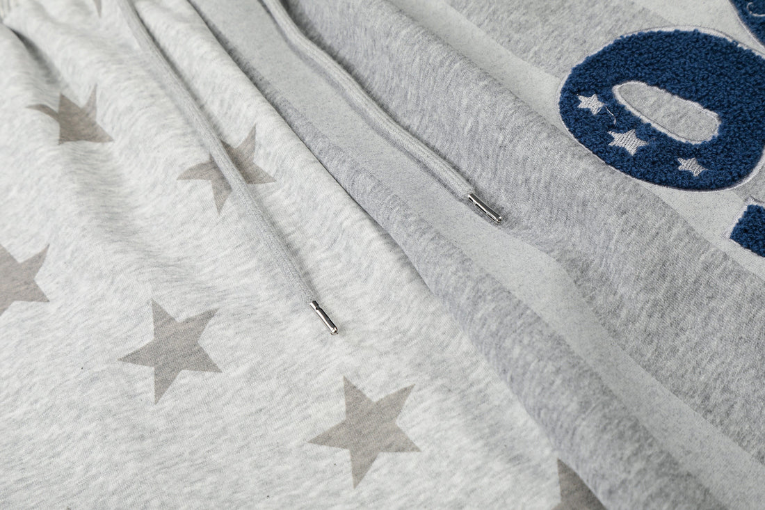 3-6-5.shop 96 Star Stripe Wide-Leg Sweatpants