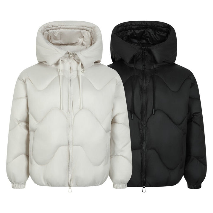 3-6-5.shop Wave-Stitch Puffer Jacket