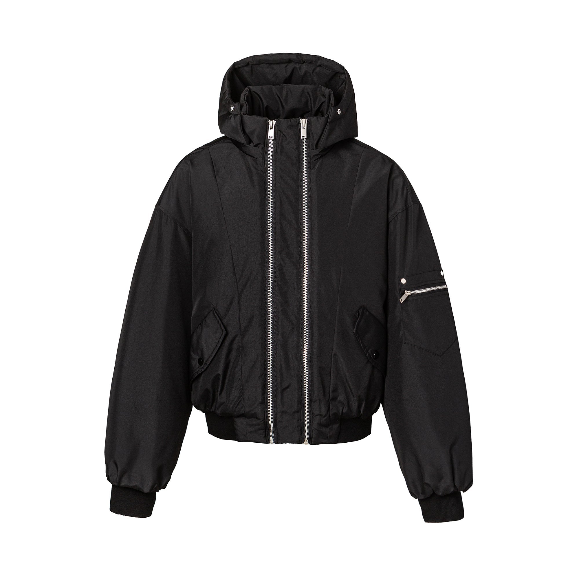 3-6-5.shop Dual-Zip Tech Puffer Jacket