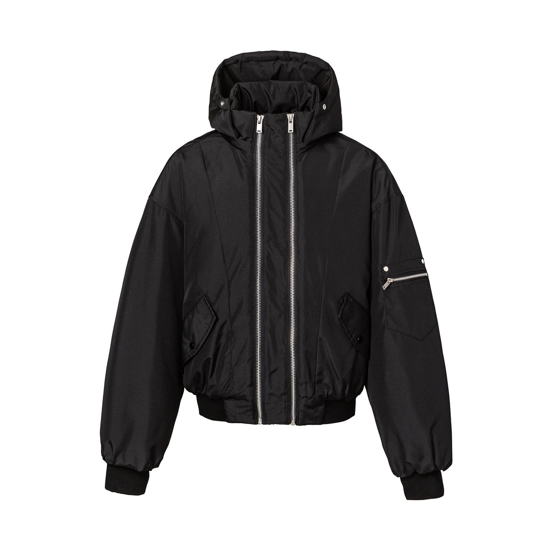 3-6-5.shop Dual-Zip Tech Puffer Jacket