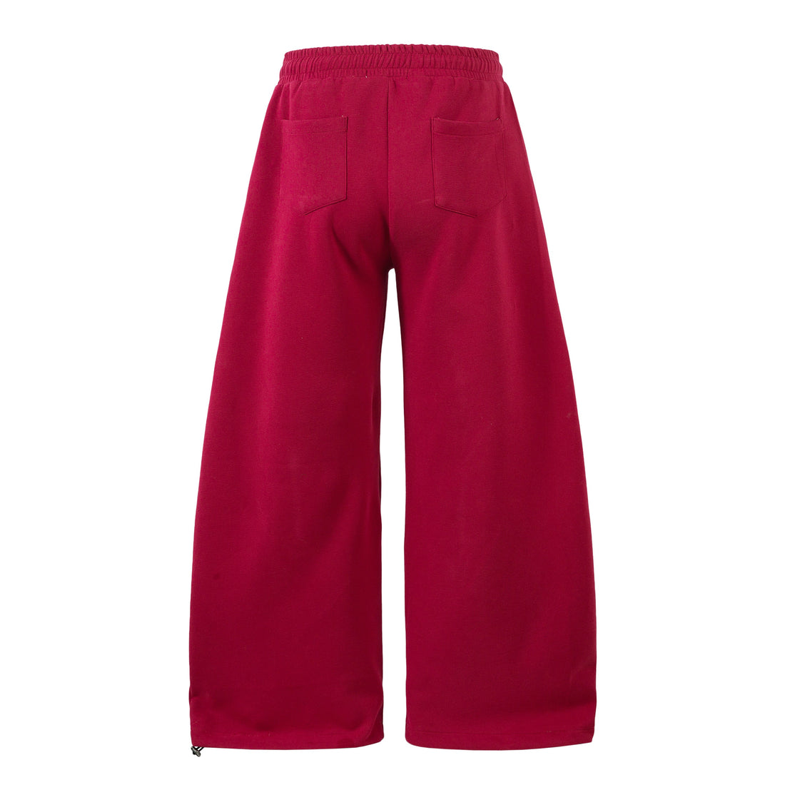 3-6-5.shop Embroidered Multi-Pocket Sweat Cargo Pants