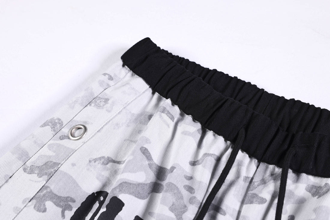 3-6-5.shop Camo Graphic Cargo Pants