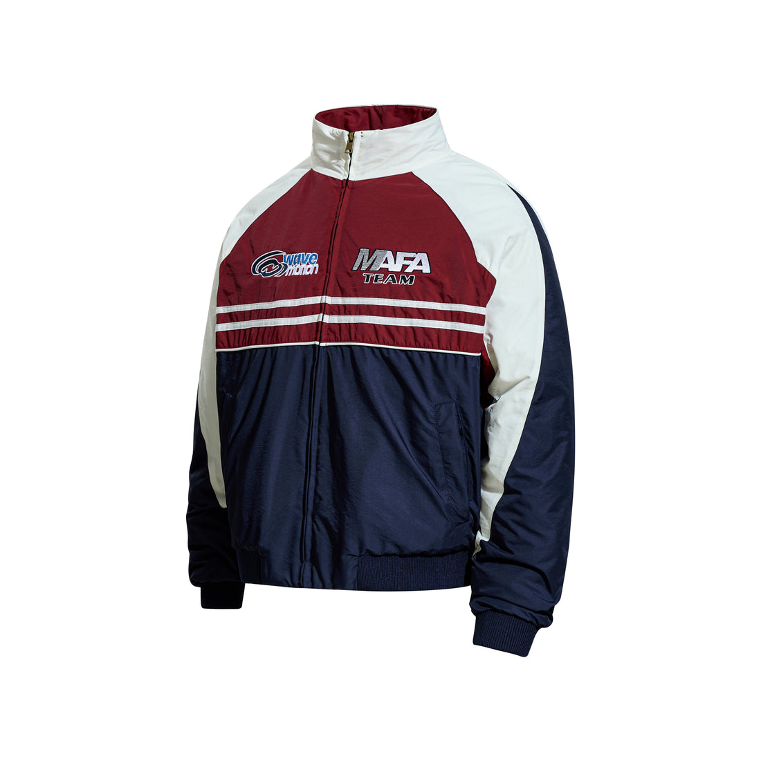 3-6-5.shop Retro Racing Colorblock Jacket