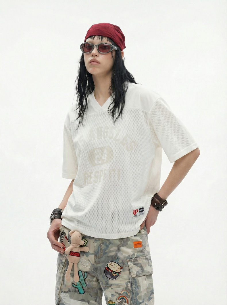 3-6-5.shop Los Angeles Respect V-Neck Tee