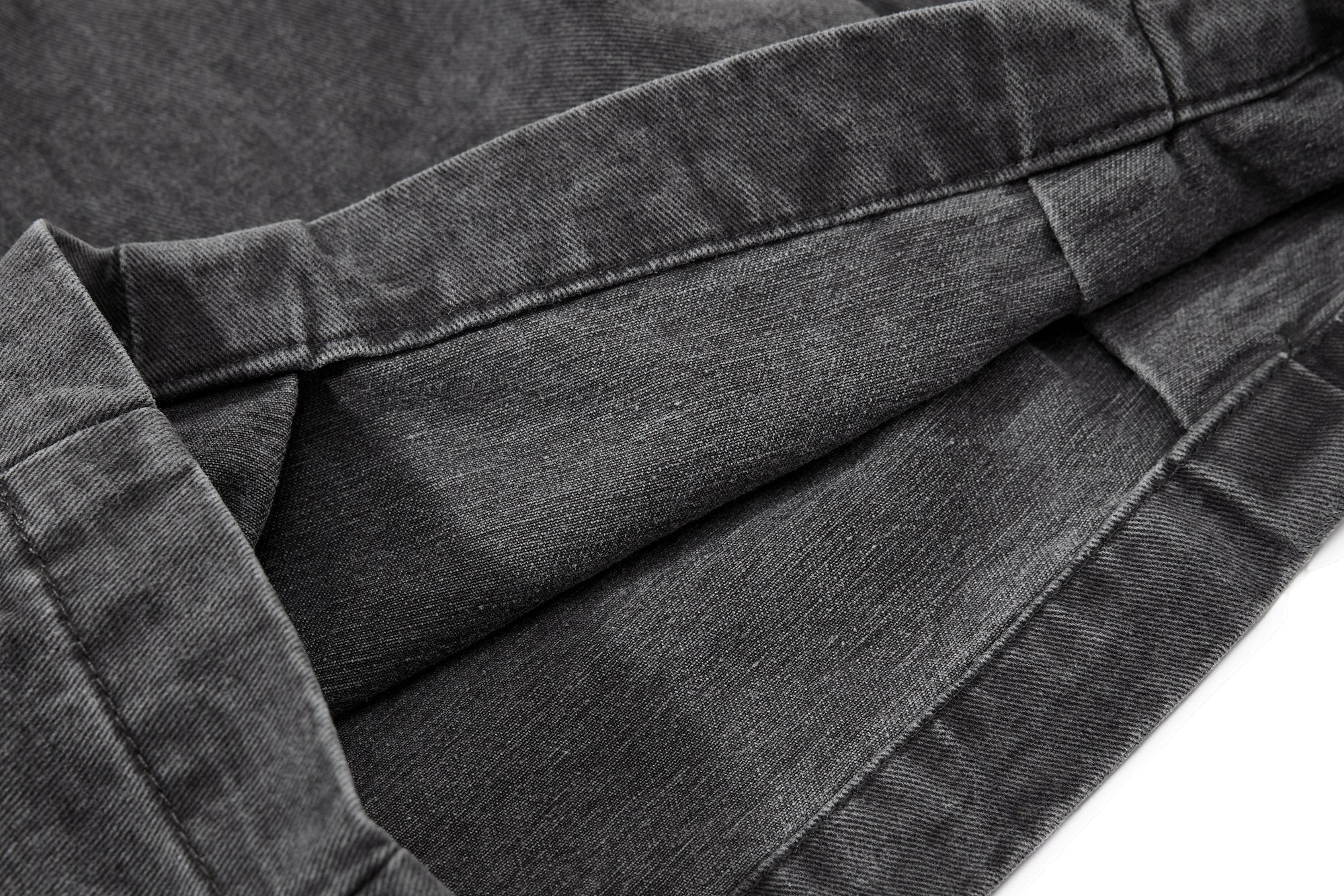 3-6-5.shop Washed Wide-Leg Cargo Pants