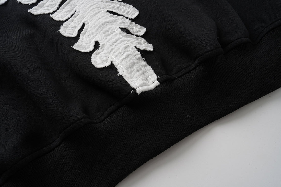 3-6-5.shop Skeleton Zip-Up Hoodie