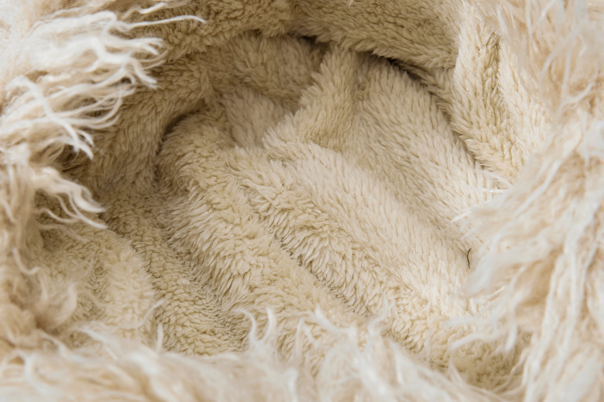 3-6-5.shop Fur-Trim Washed Hooded Jacket