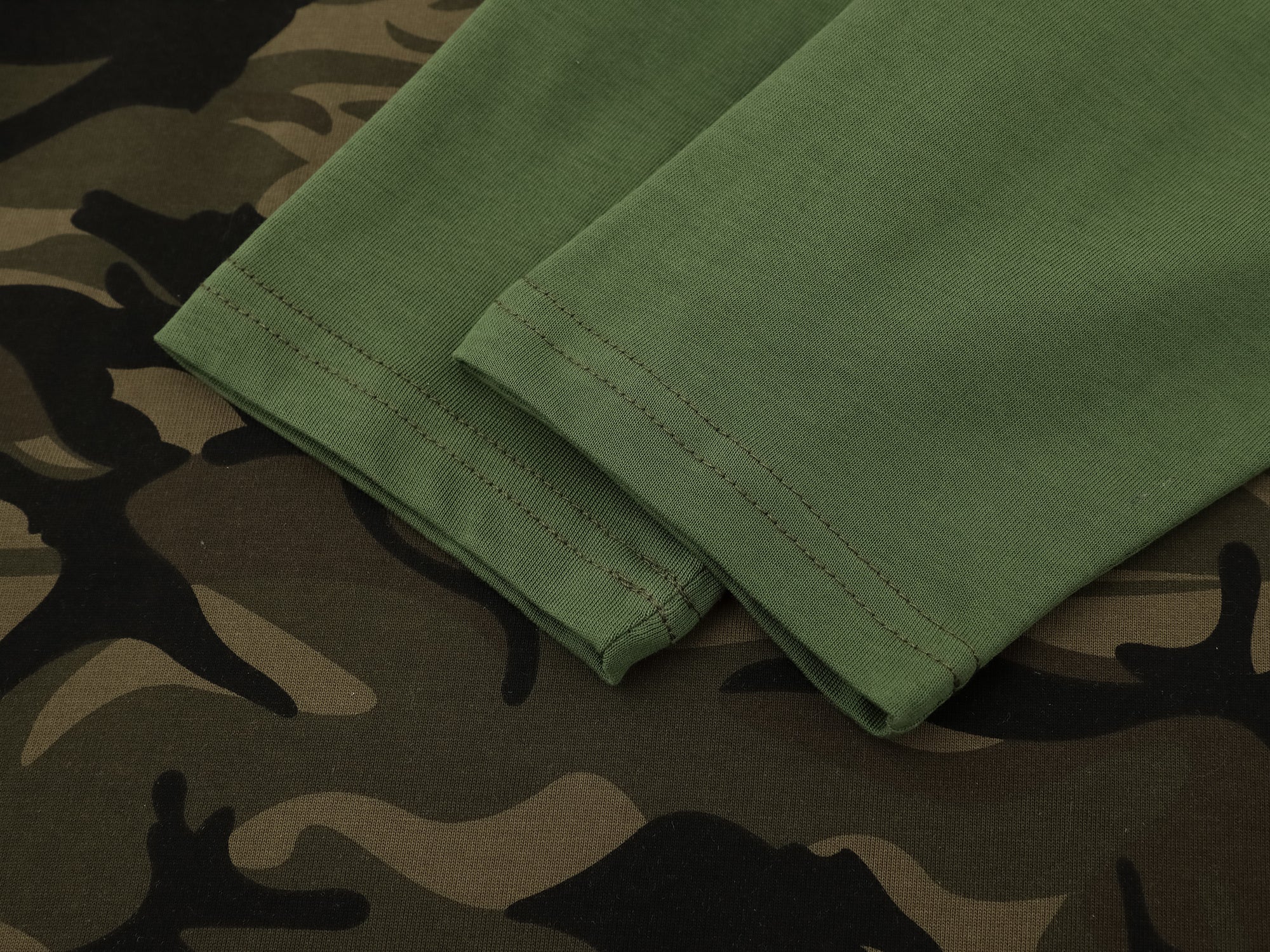 3-6-5.shop Layered Camo Long Sleeve Tee