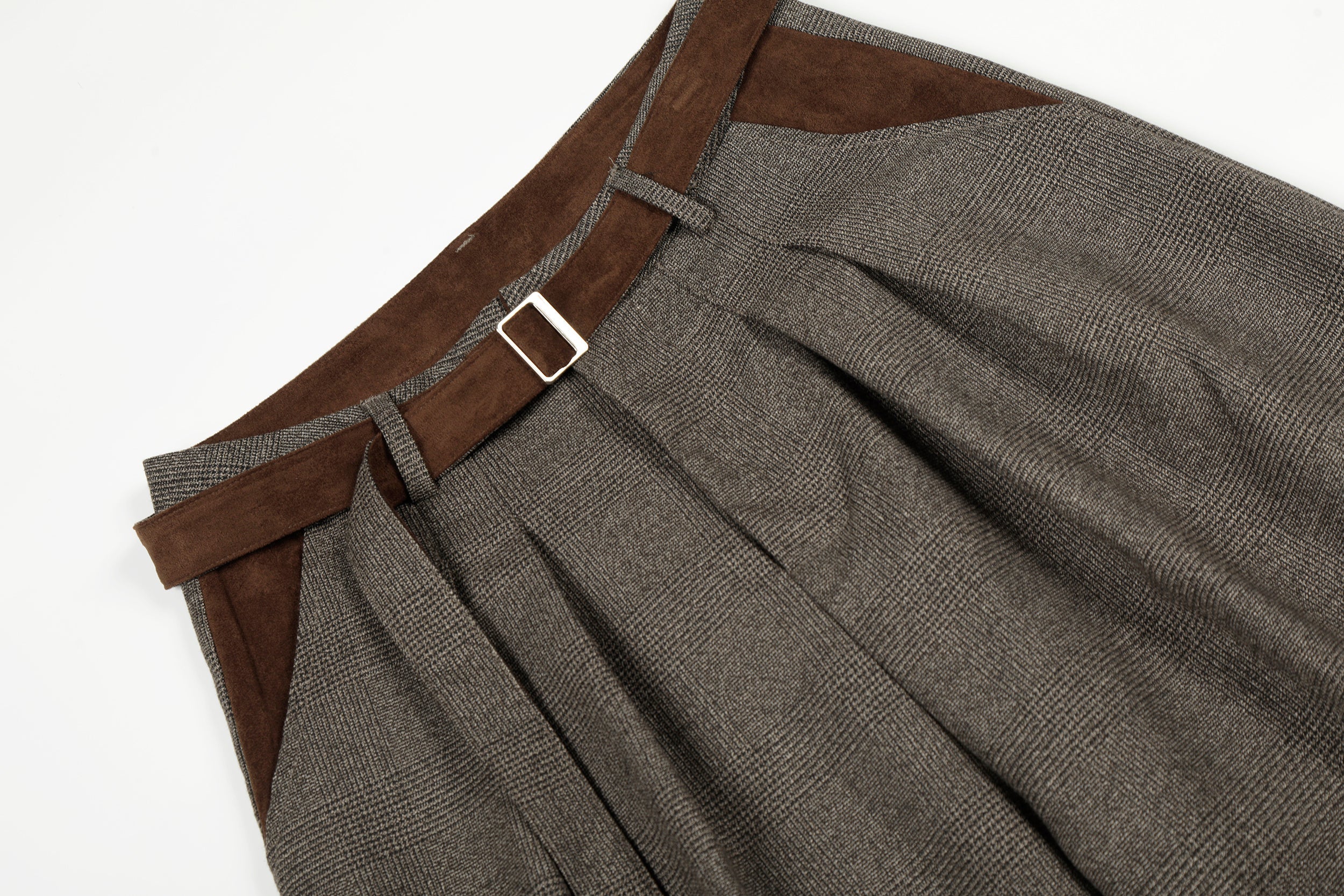 3-6-5.shop Vintage Wide-Leg Suit Pants