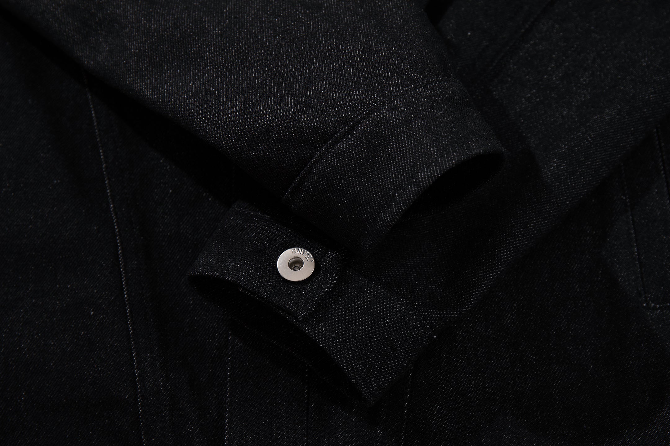 3-6-5.shop Denim Panel Jacket