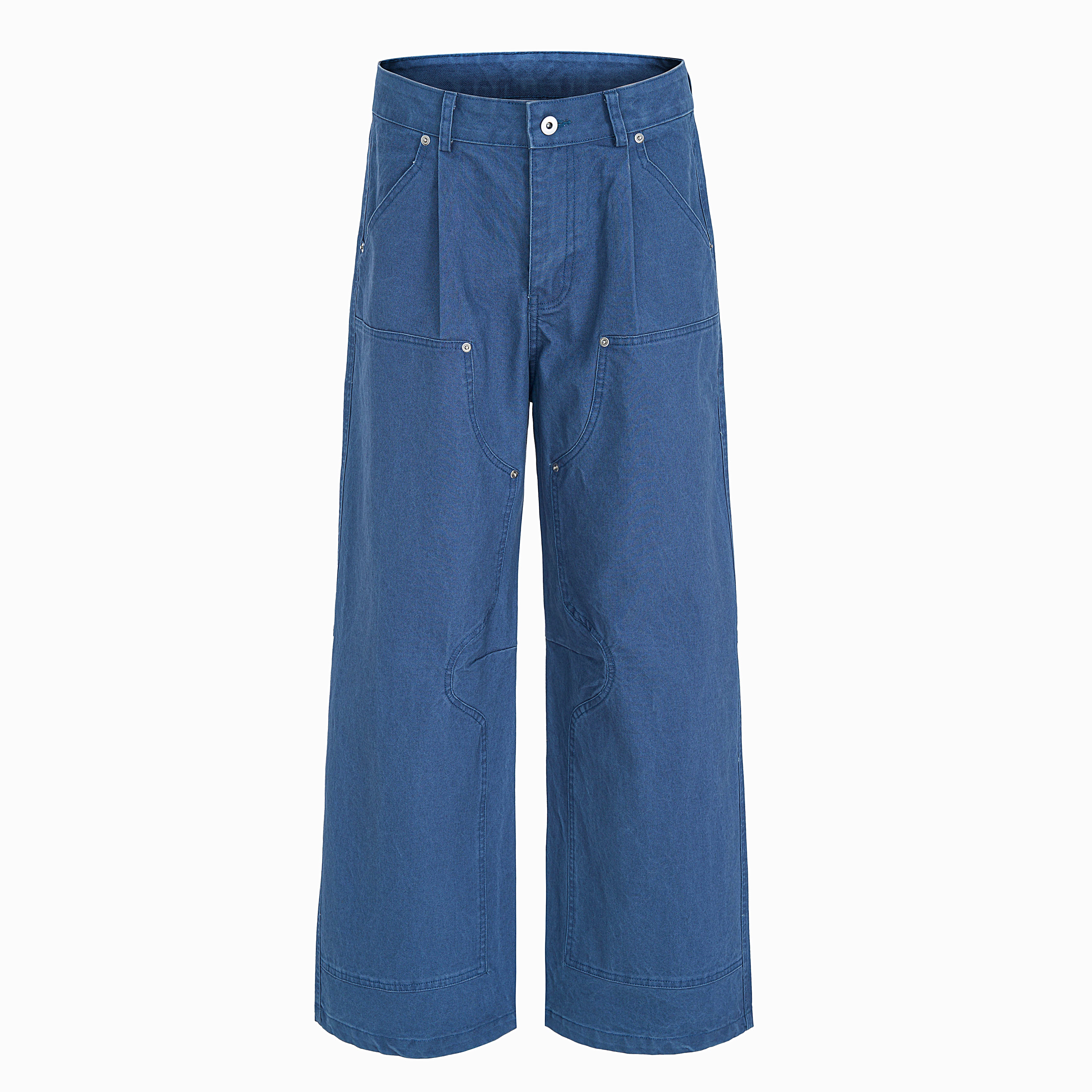 3-6-5.shop Utility Panel Wide-Leg Pants