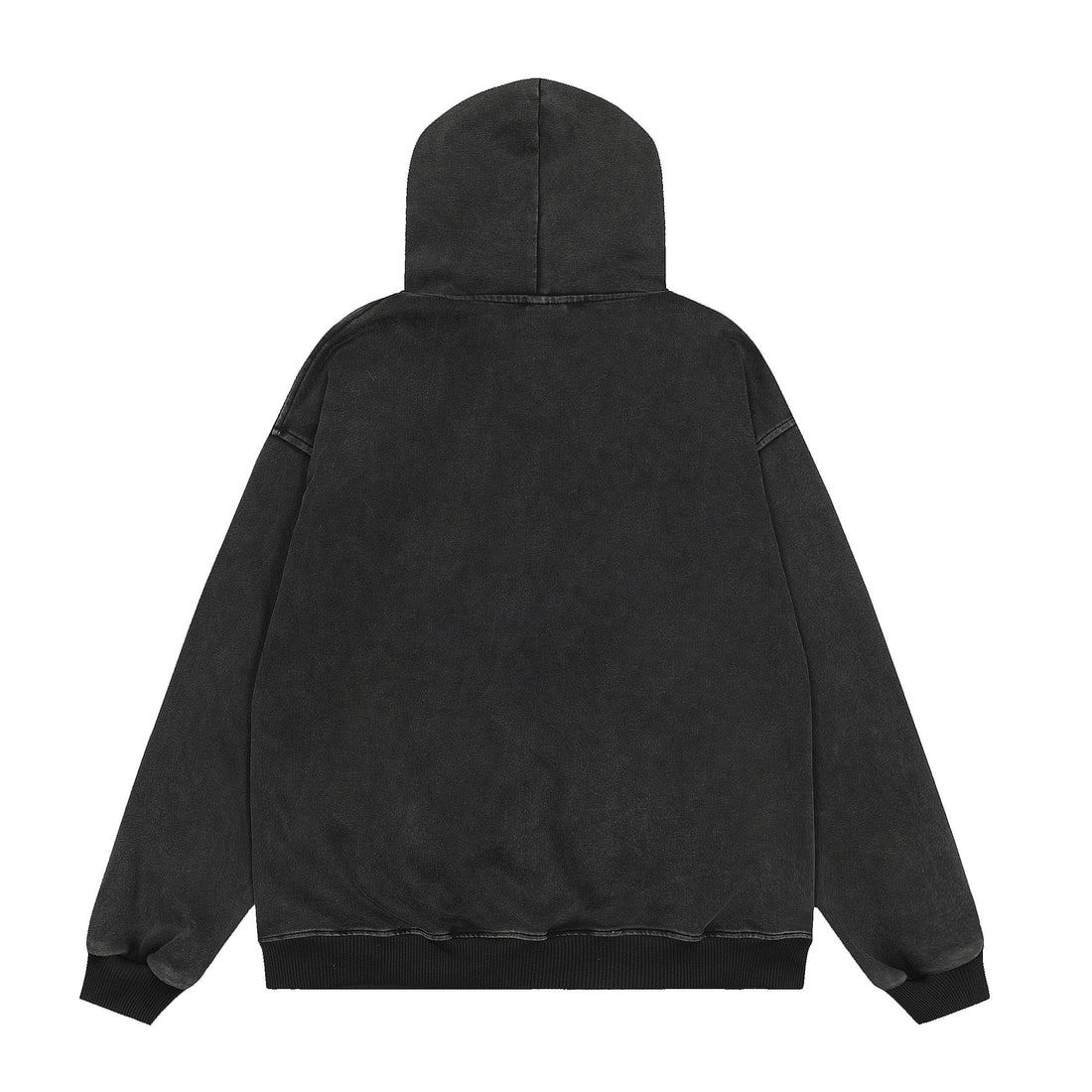 3-6-5.shop Chain Print Faux Fur Hooded Jacket