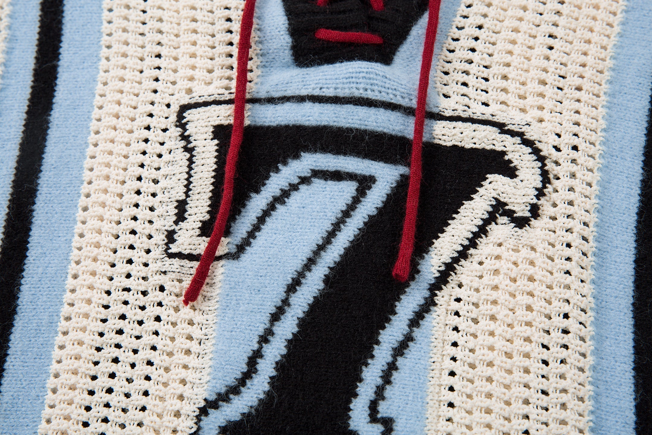3-6-5.shop Varsity Stripe Knit Sweater