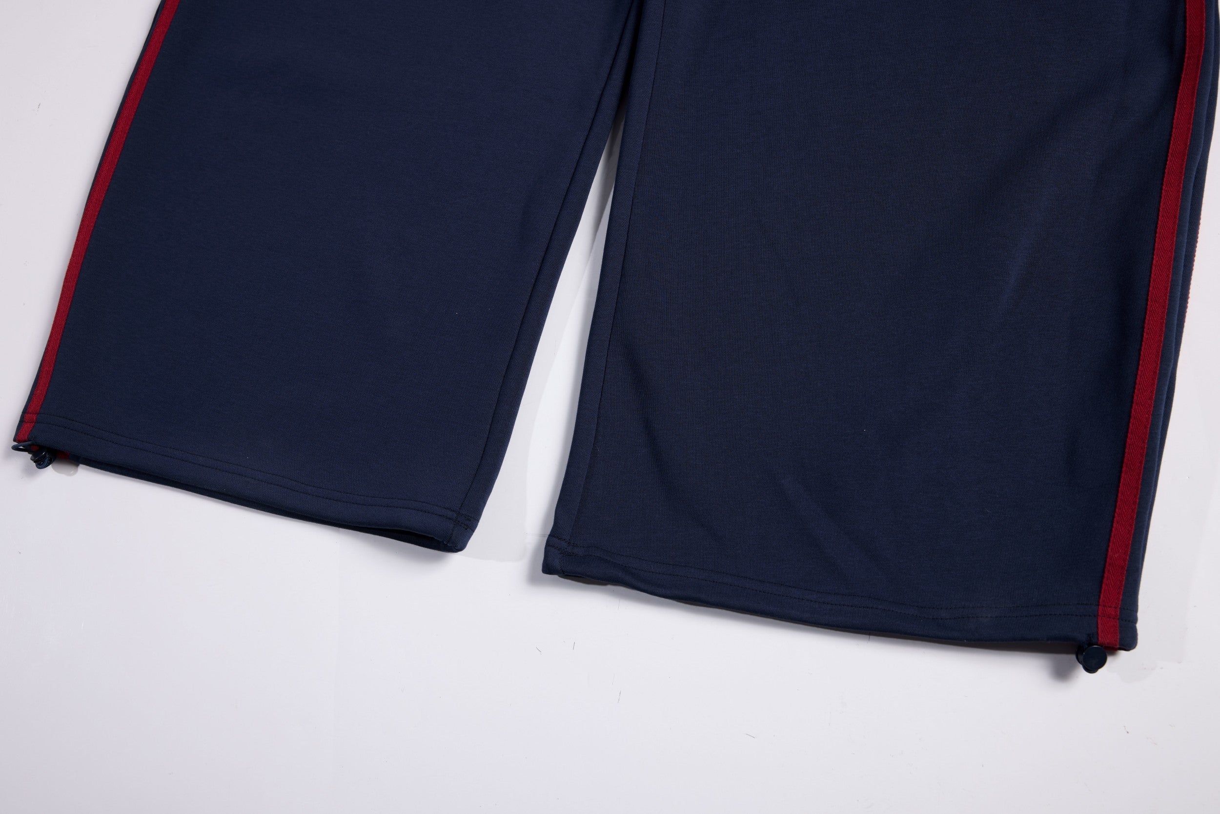 3-6-5.shop Retro College Badge Wide-Leg Sweatpants
