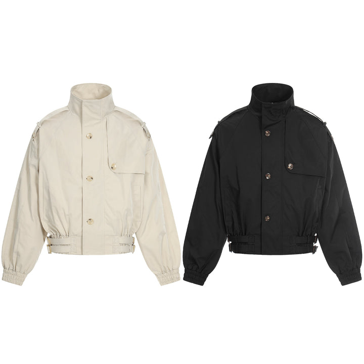3-6-5.shop Utility Stand Collar Jacket