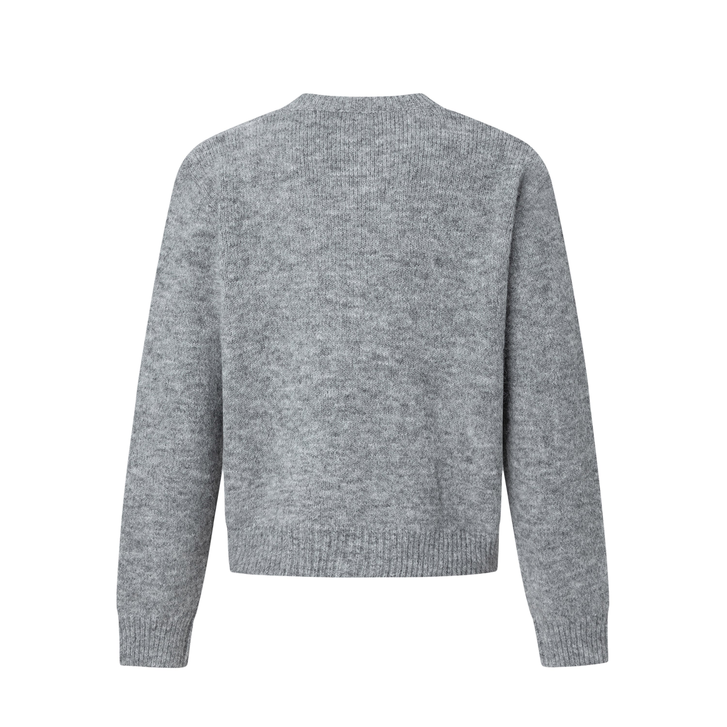 3-6-5.shop Minimal Wool Blend Knit Cardigan