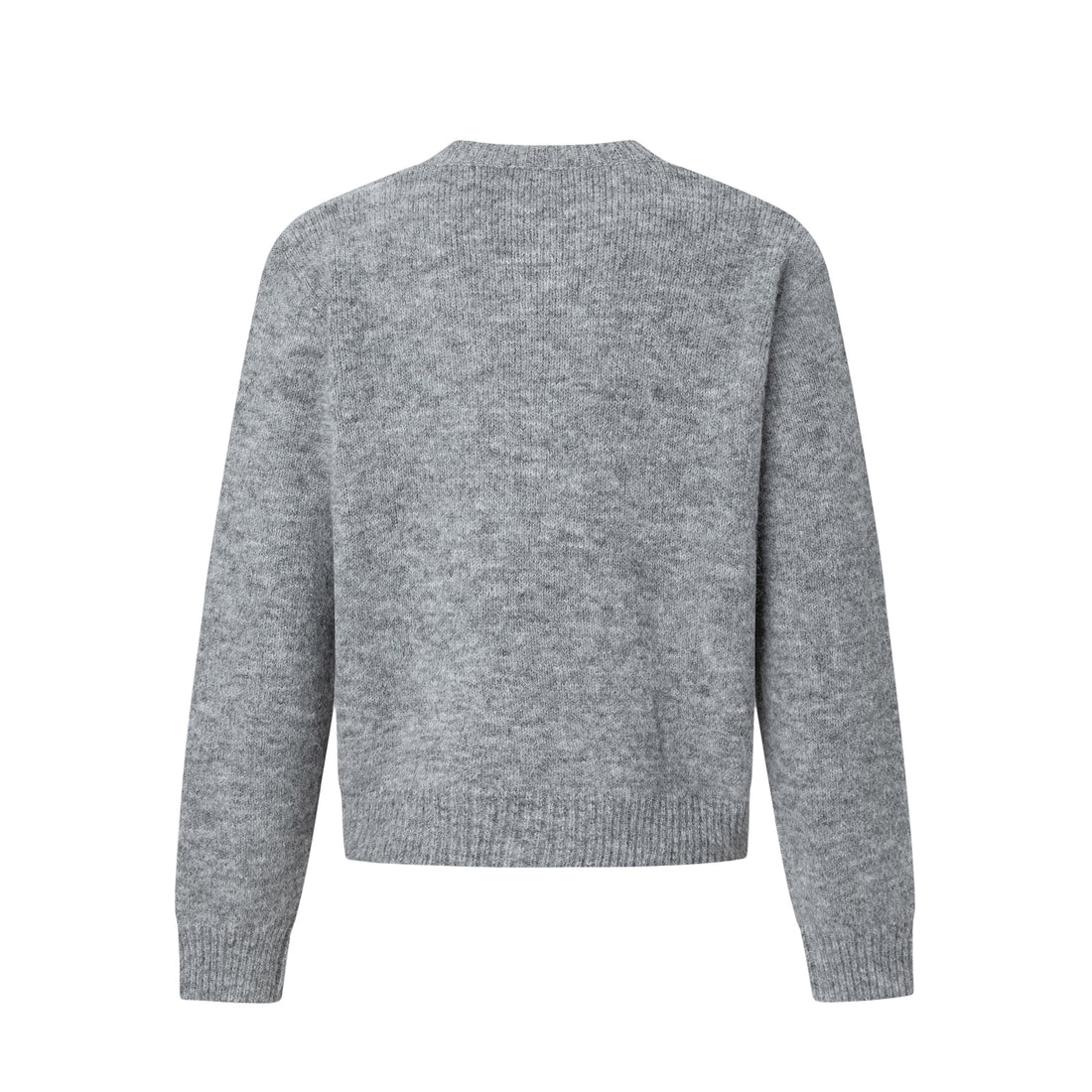 3-6-5.shop Minimal Wool Blend Knit Cardigan
