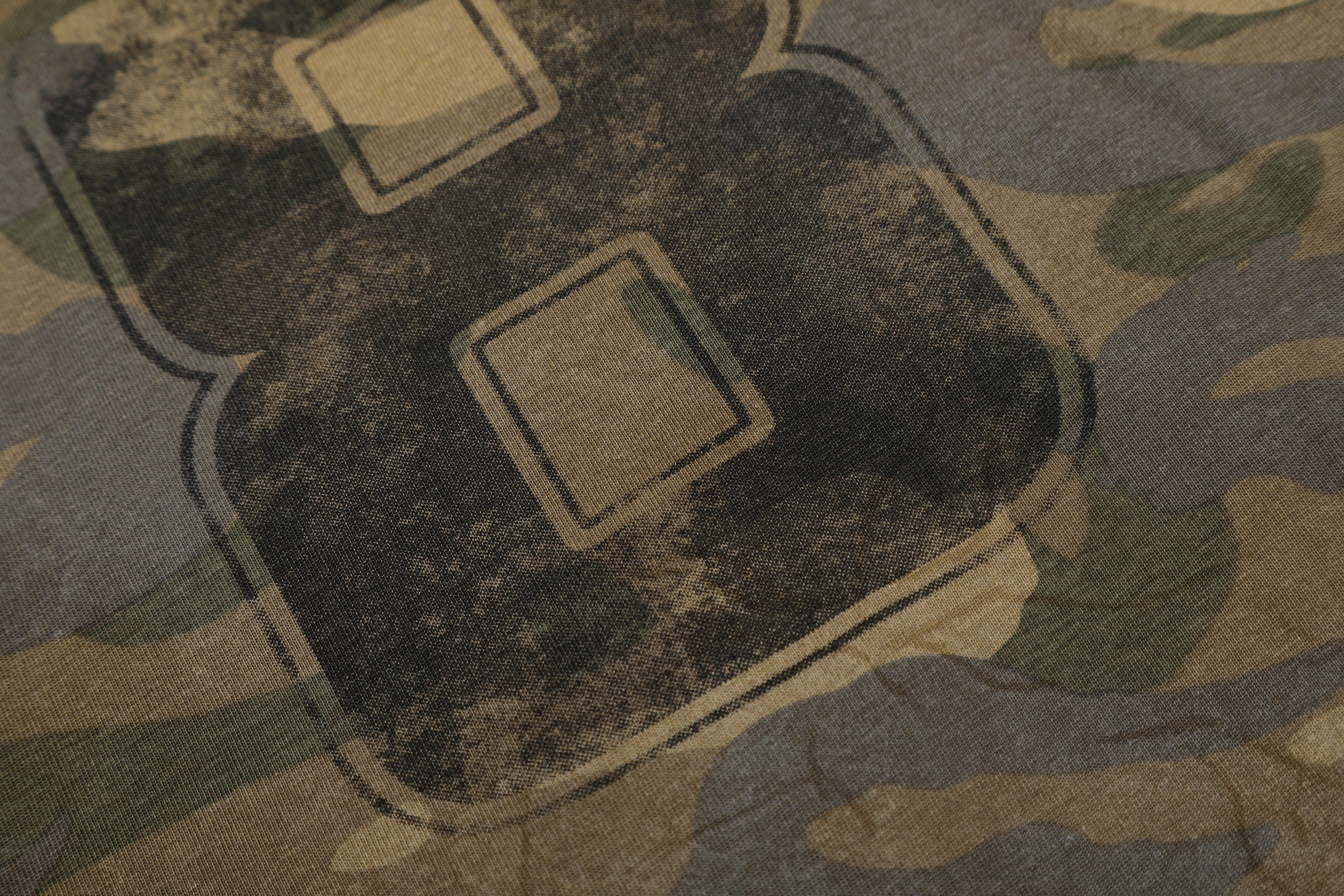 3-6-5.shop Camo Graphic Long Sleeve Tee