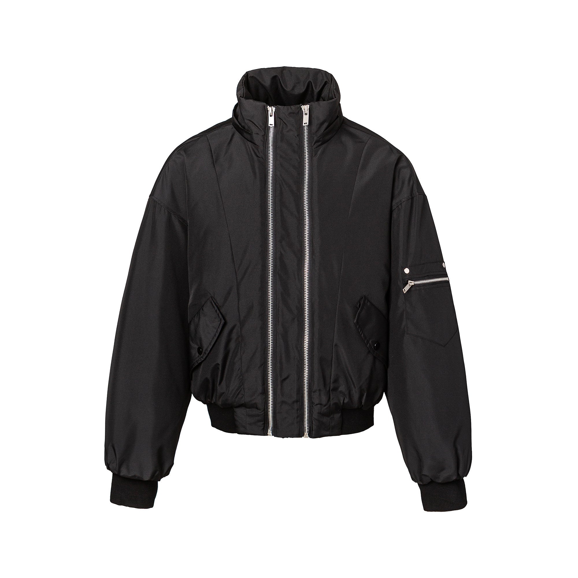 3-6-5.shop Dual-Zip Tech Puffer Jacket