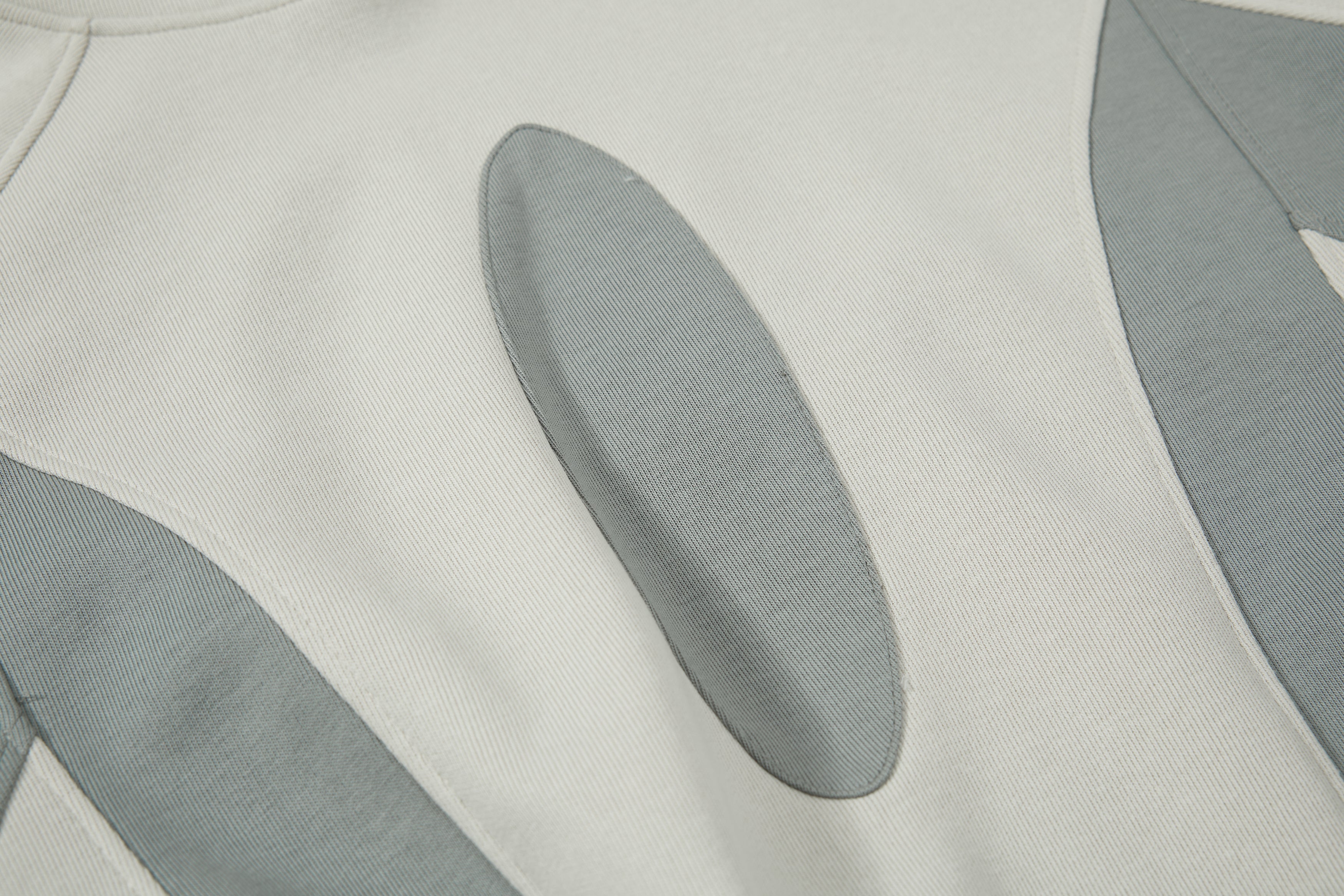 3-6-5.shop Multi-Panel Contrast Hooded Sweatshirt