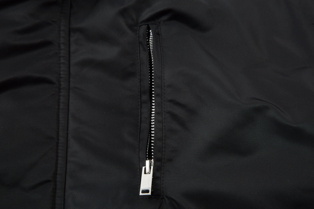 3-6-5.shop Toggle-Lock Fur Hood Jacket