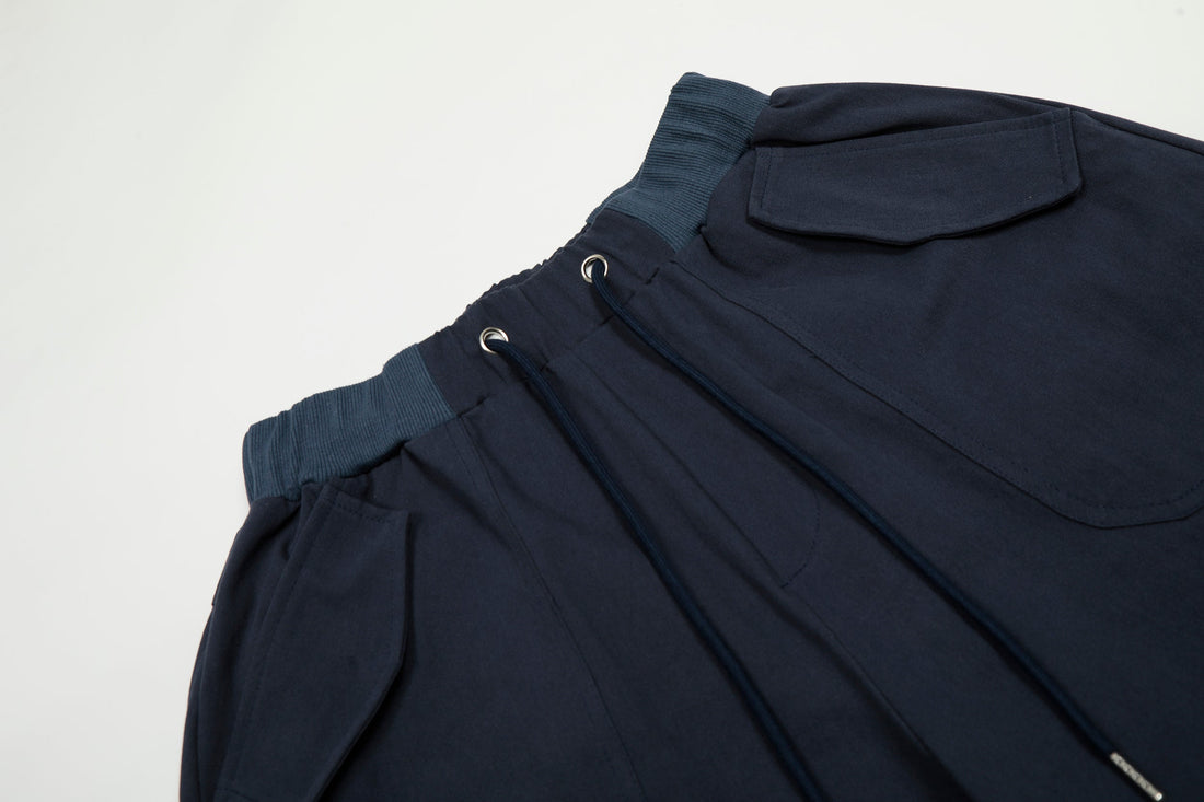 3-6-5.shop Classic Utility Wide-Leg Pants