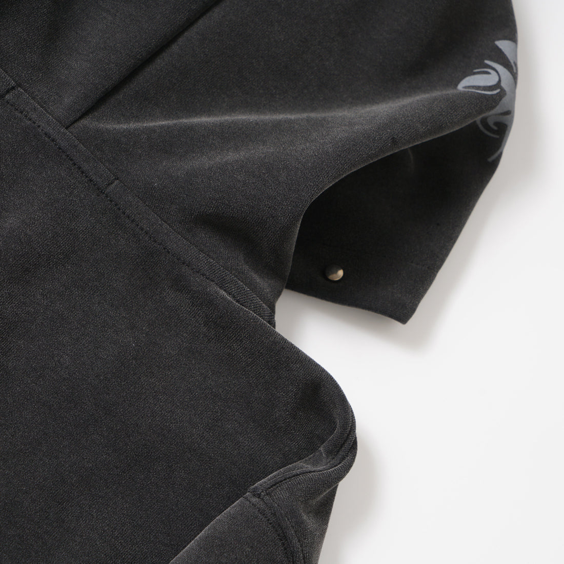 3-6-5.shop Punk Washed Zip Hoodie