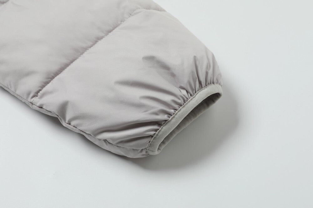 3-6-5.shop Asymmetric Zip Puffer Jacket