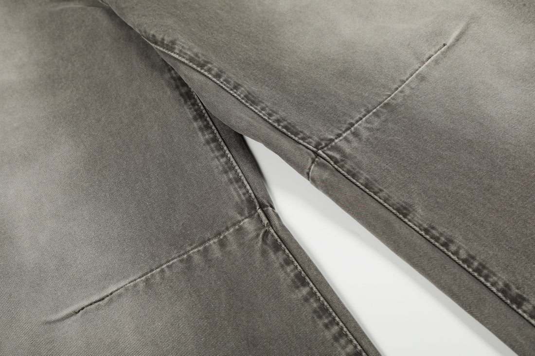 3-6-5.shop Vintage Grey Washed Denim Pants