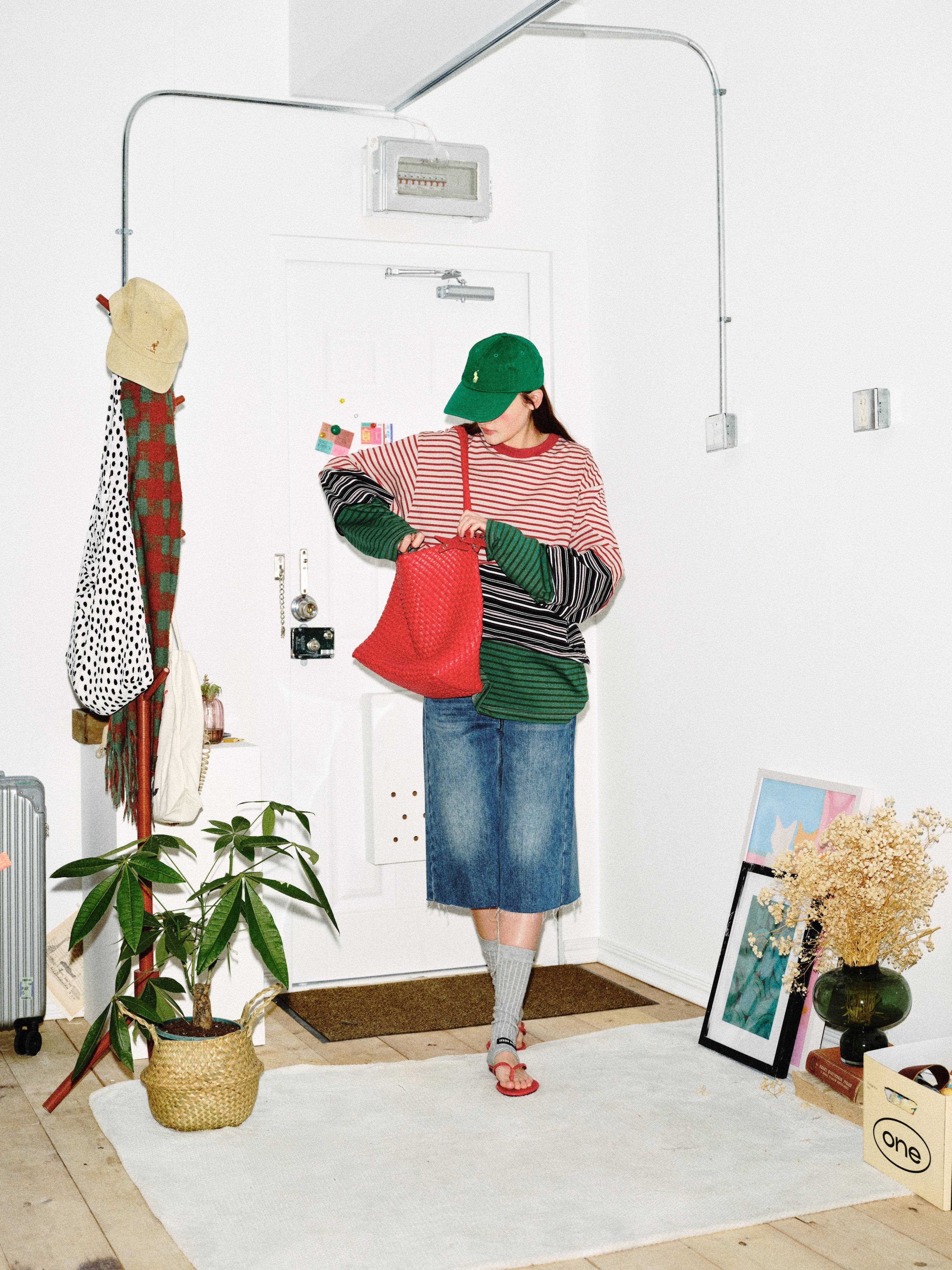 3-6-5.shop Striped Long Sleeve Tee