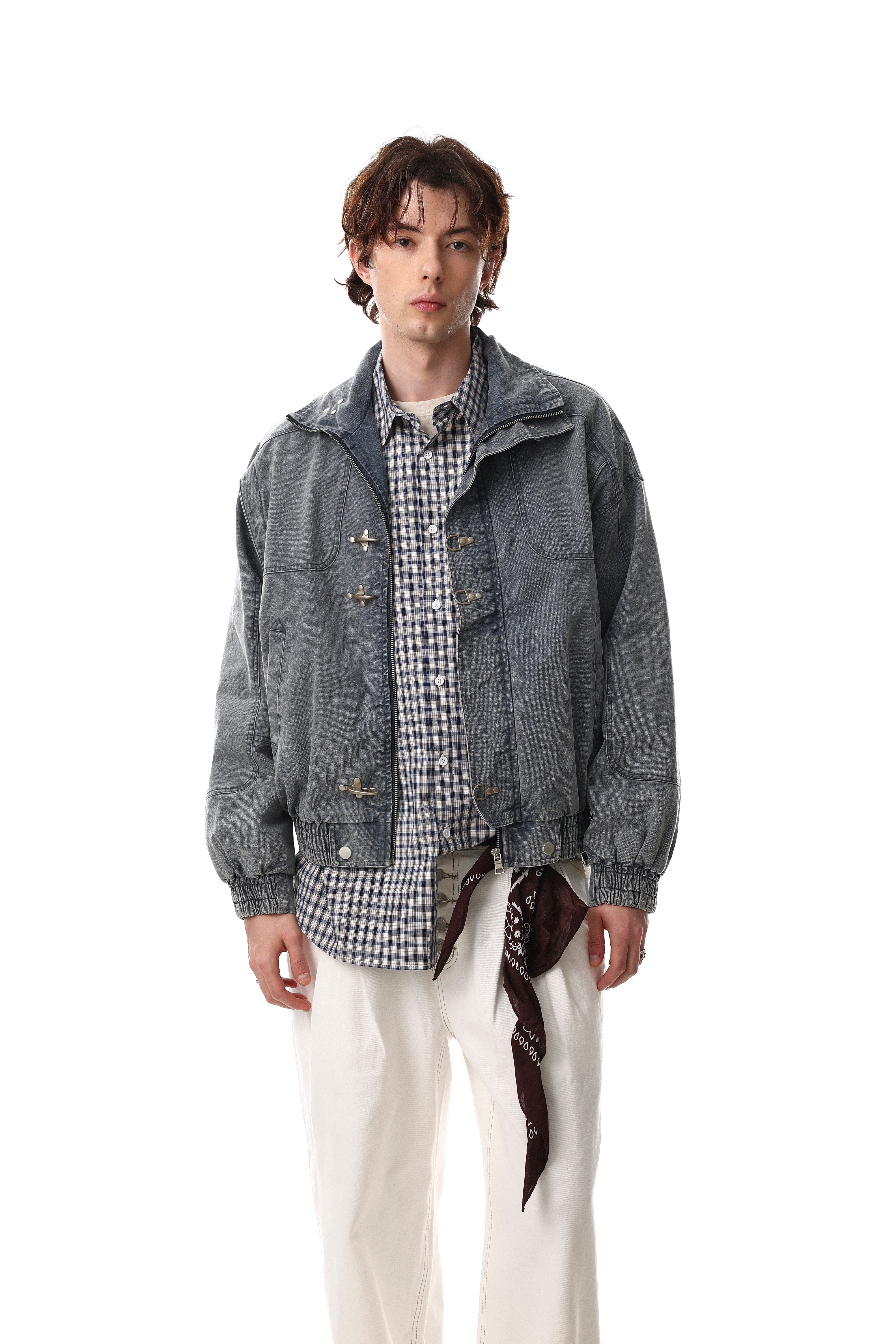 3-6-5.shop Washed Utility Jacket