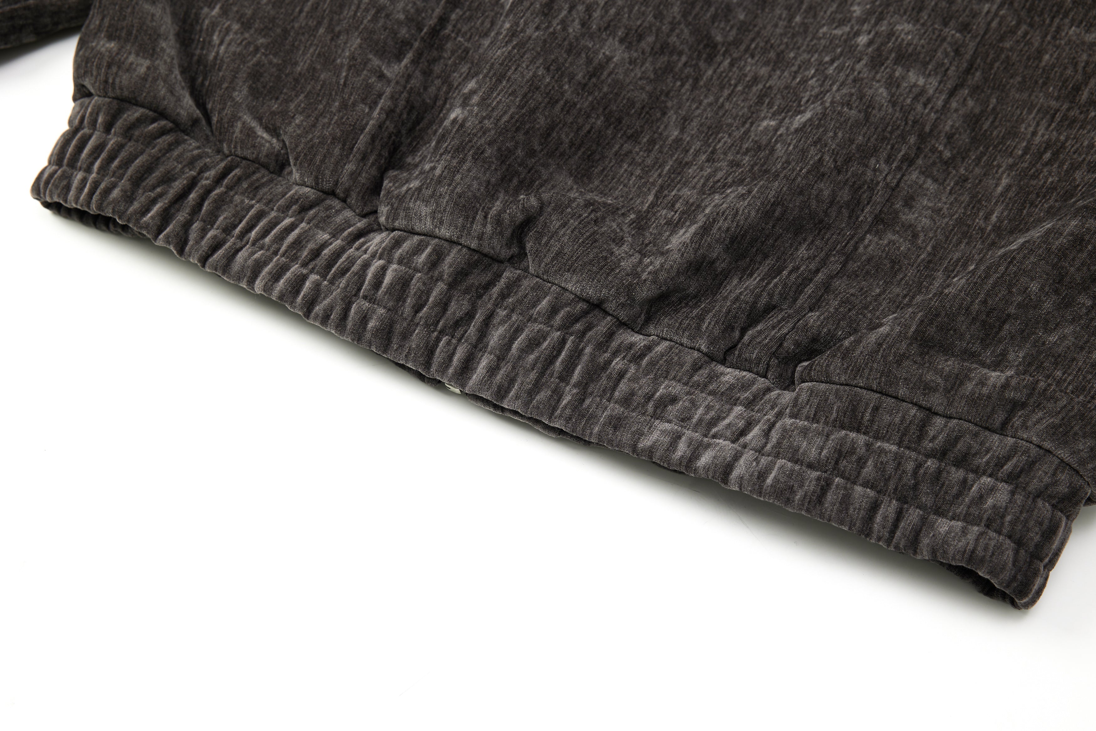 3-6-5.shop Chenille Panel Bomber Jacket