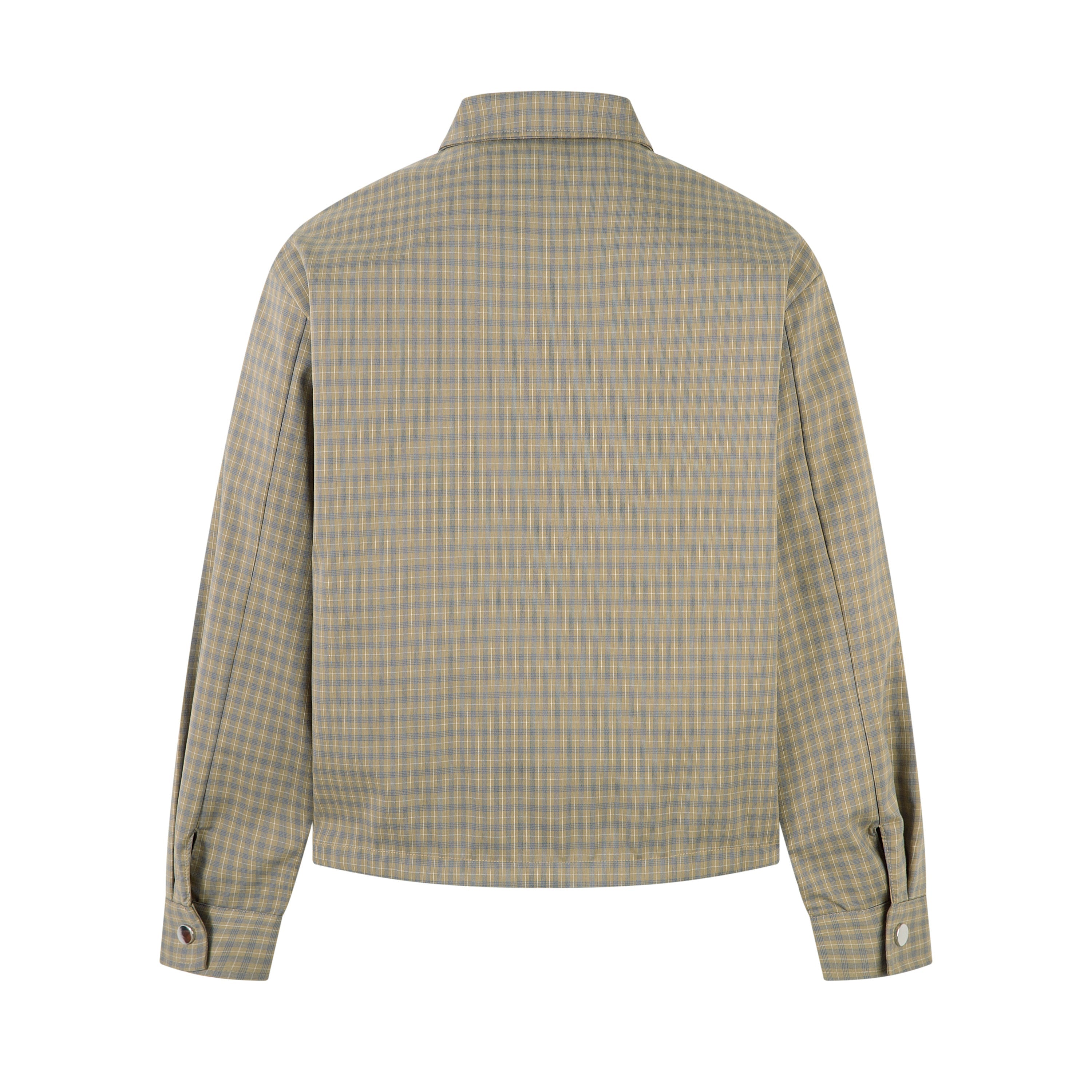 3-6-5.shop Reversible Check Panel Jacket
