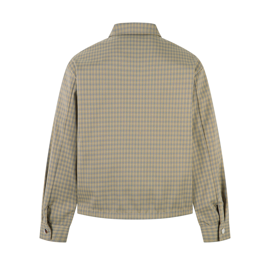 3-6-5.shop Reversible Check Panel Jacket