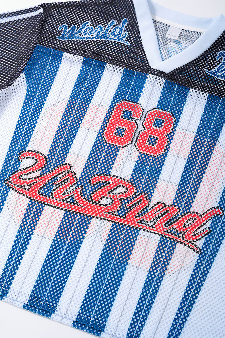 3-6-5.shop  “Athletics 68” Mesh Jersey T-Shirt