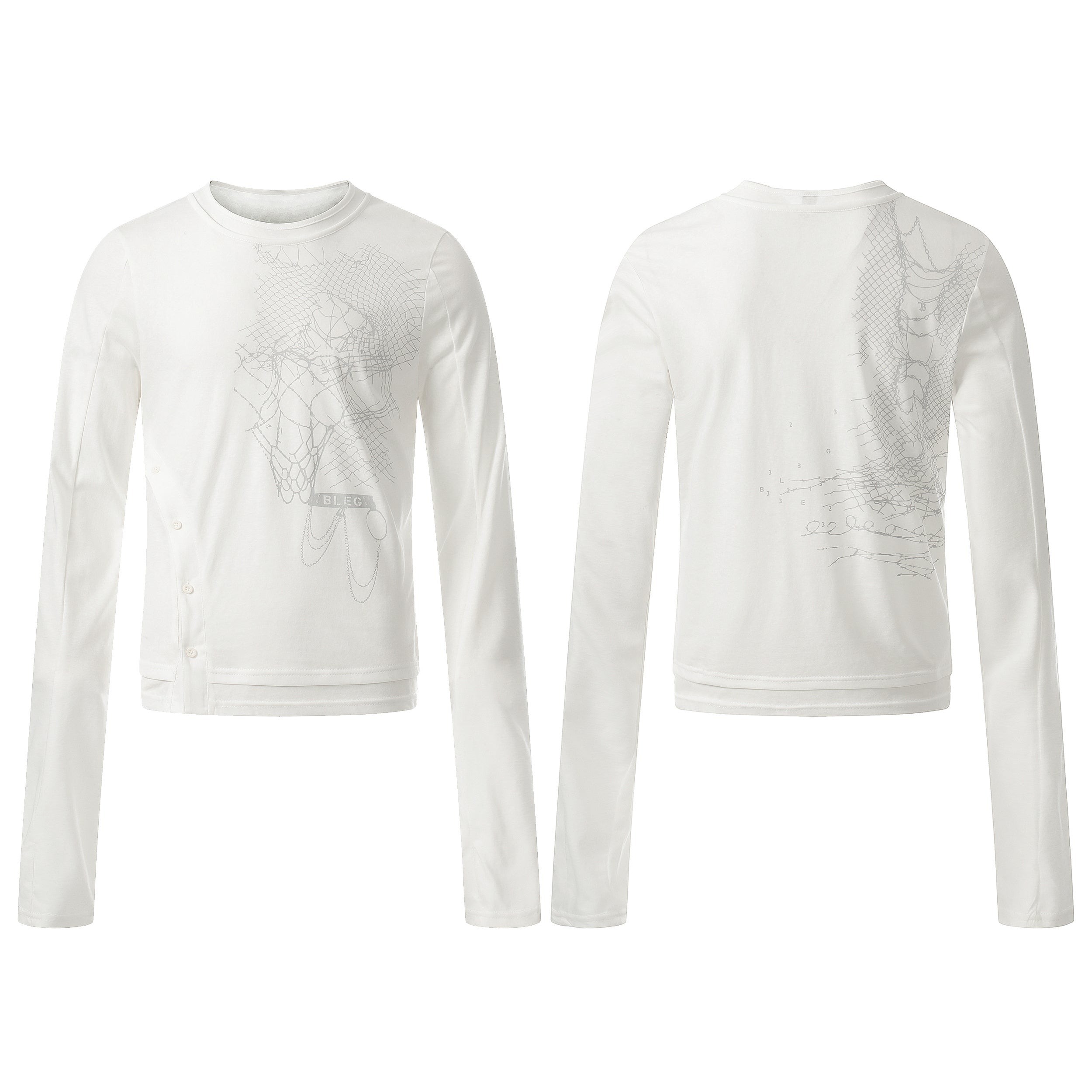 3-6-5.shop Graphic Long Sleeve Tee